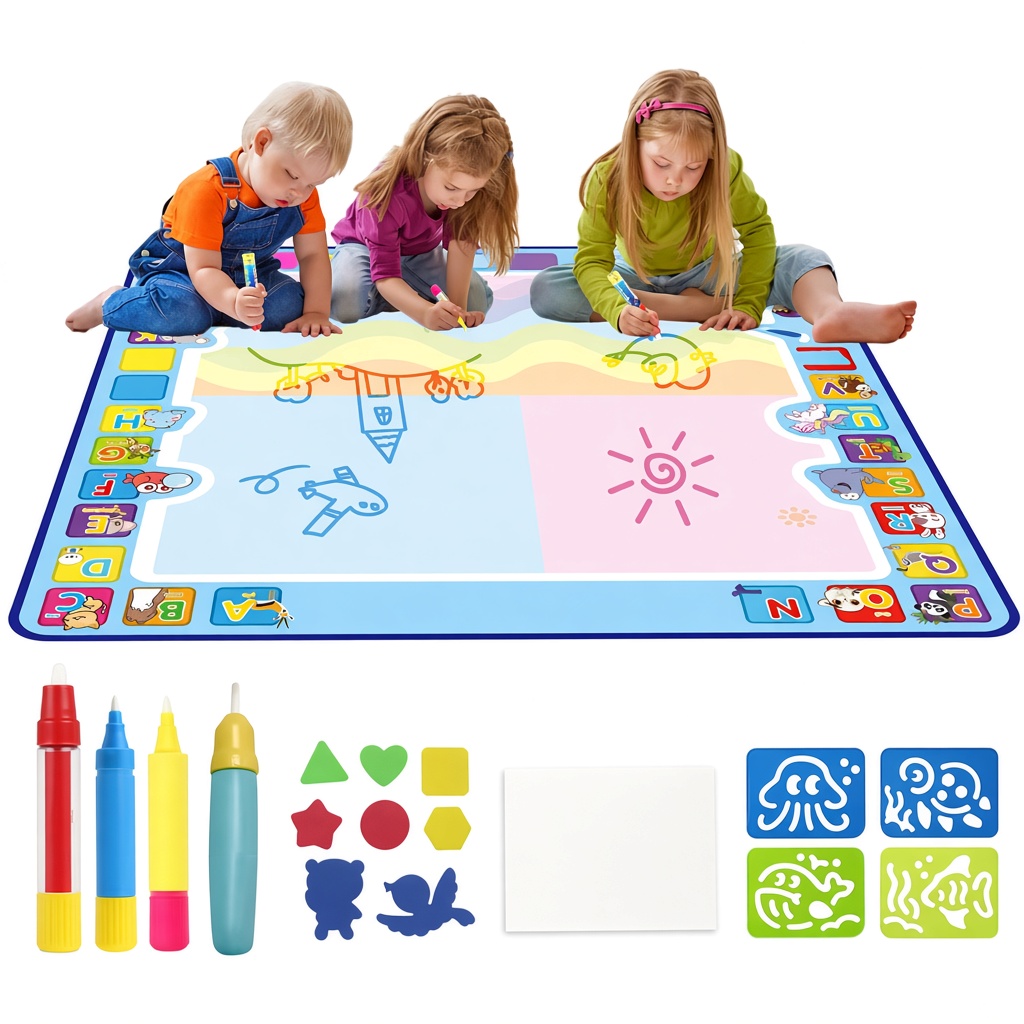 Watertekening doodlemat