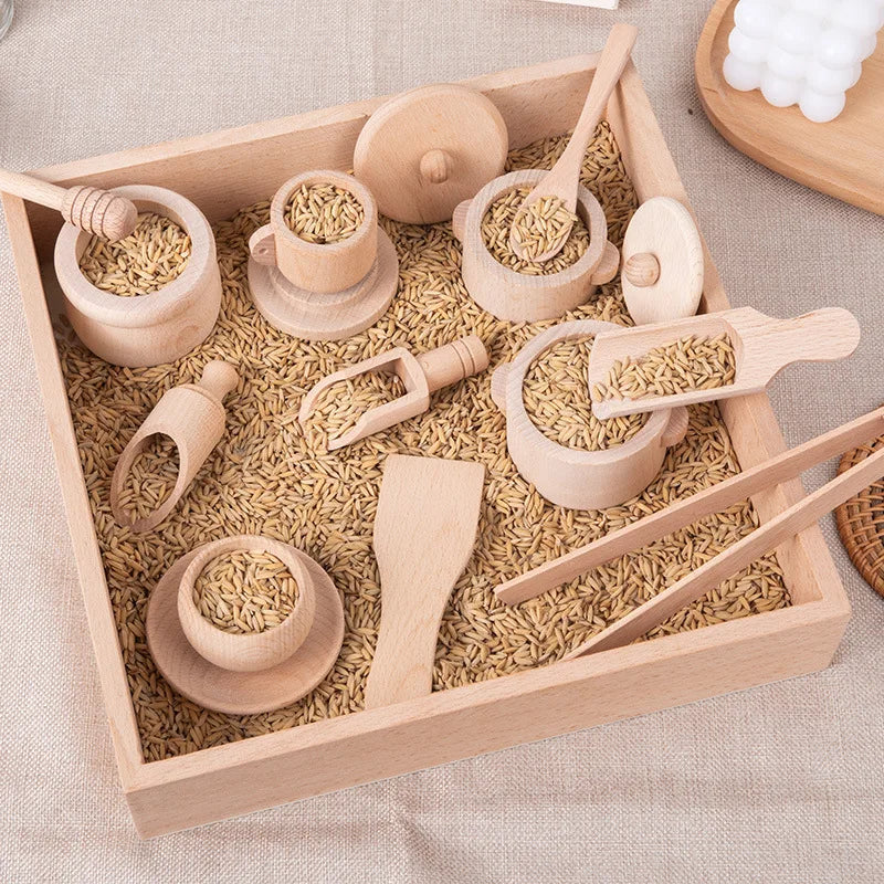 Zintuiglijk gesimuleerde keuken speelset Zintuiglijk gesimuleerde keuken speelset